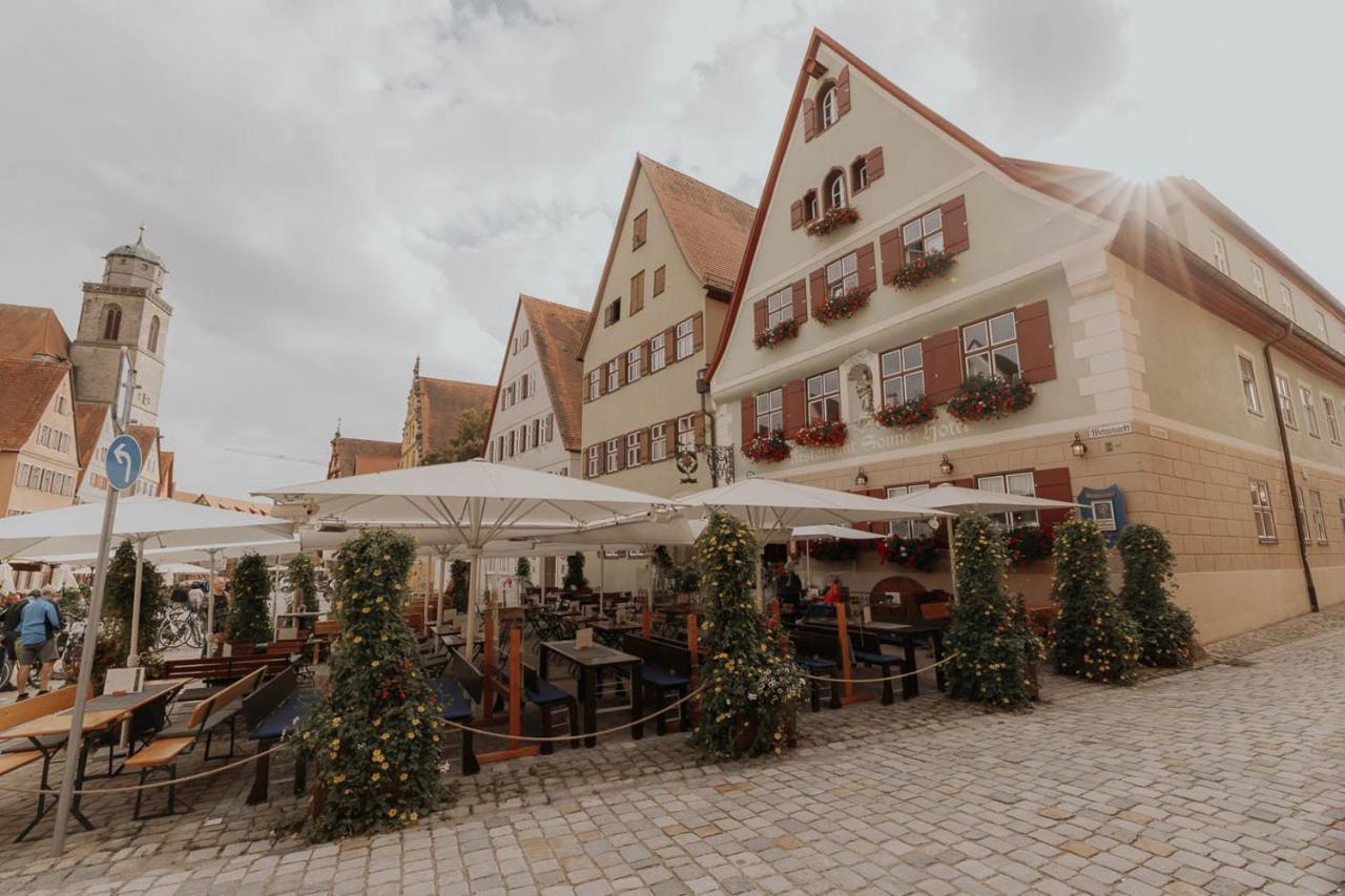 Altstadtmittehotel Sonne Dinkelsbuehl Exterior photo